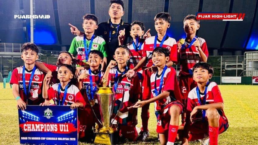 Juara di FOSMI Cup 2025, Indonesia Muda U-11 <i>Go International</i>