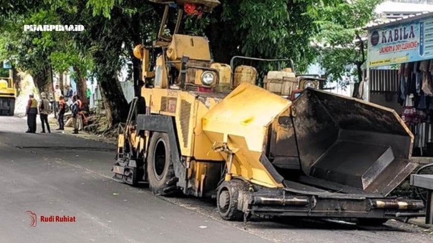 Komitmen Tuntaskan Infrastruktur, Pemkot Ternate Perbaiki 27 Ruas Jalan